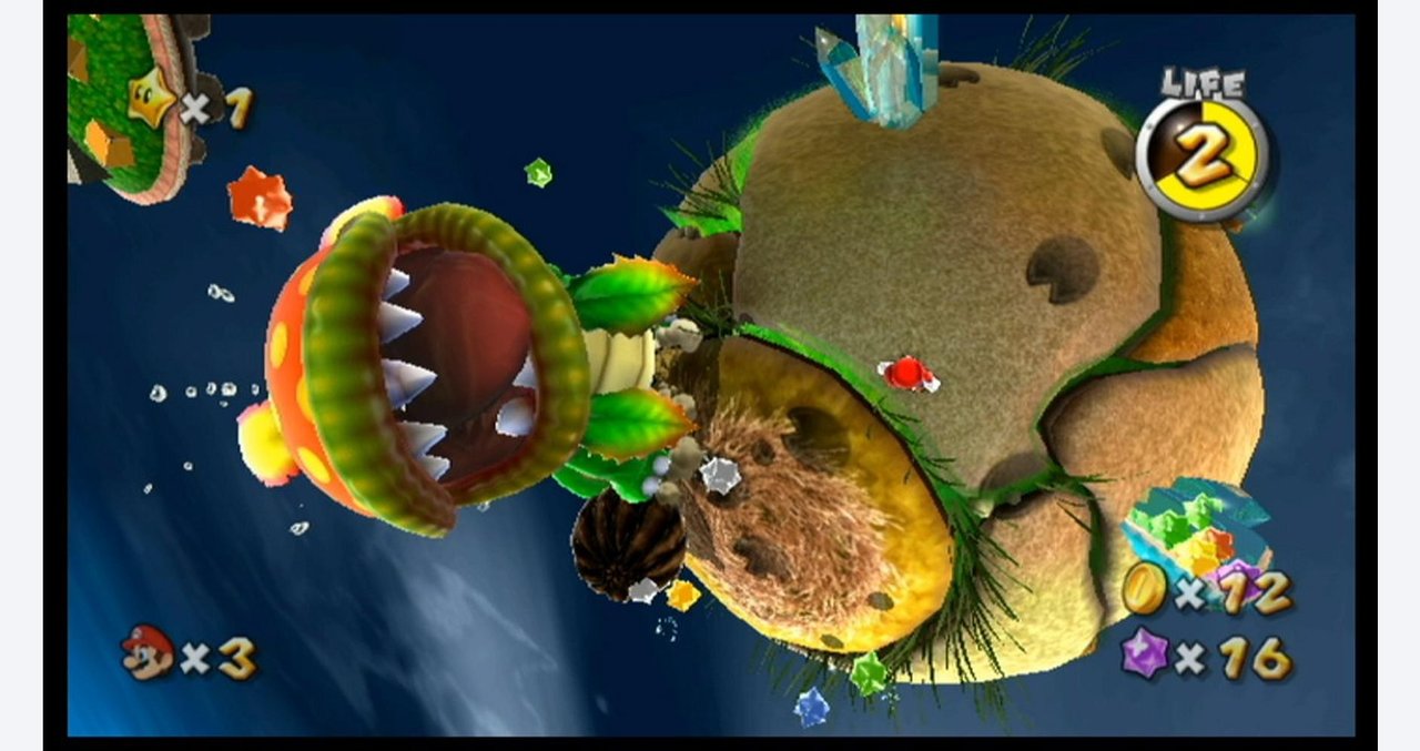Super Mario Galaxy gameplay