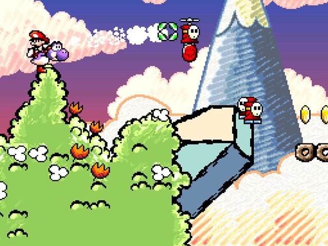 Yoshi's Island gameplay