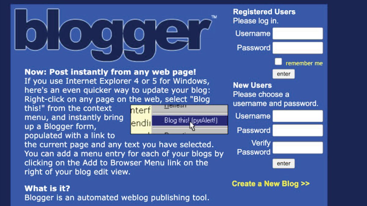 Why we're calling it a weblog — placeholder